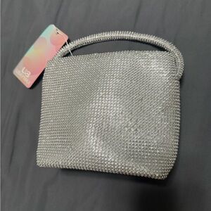 Ubaymax Silver Rhinestone Handbag‎